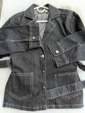 Women's denim jacket, by Finegears